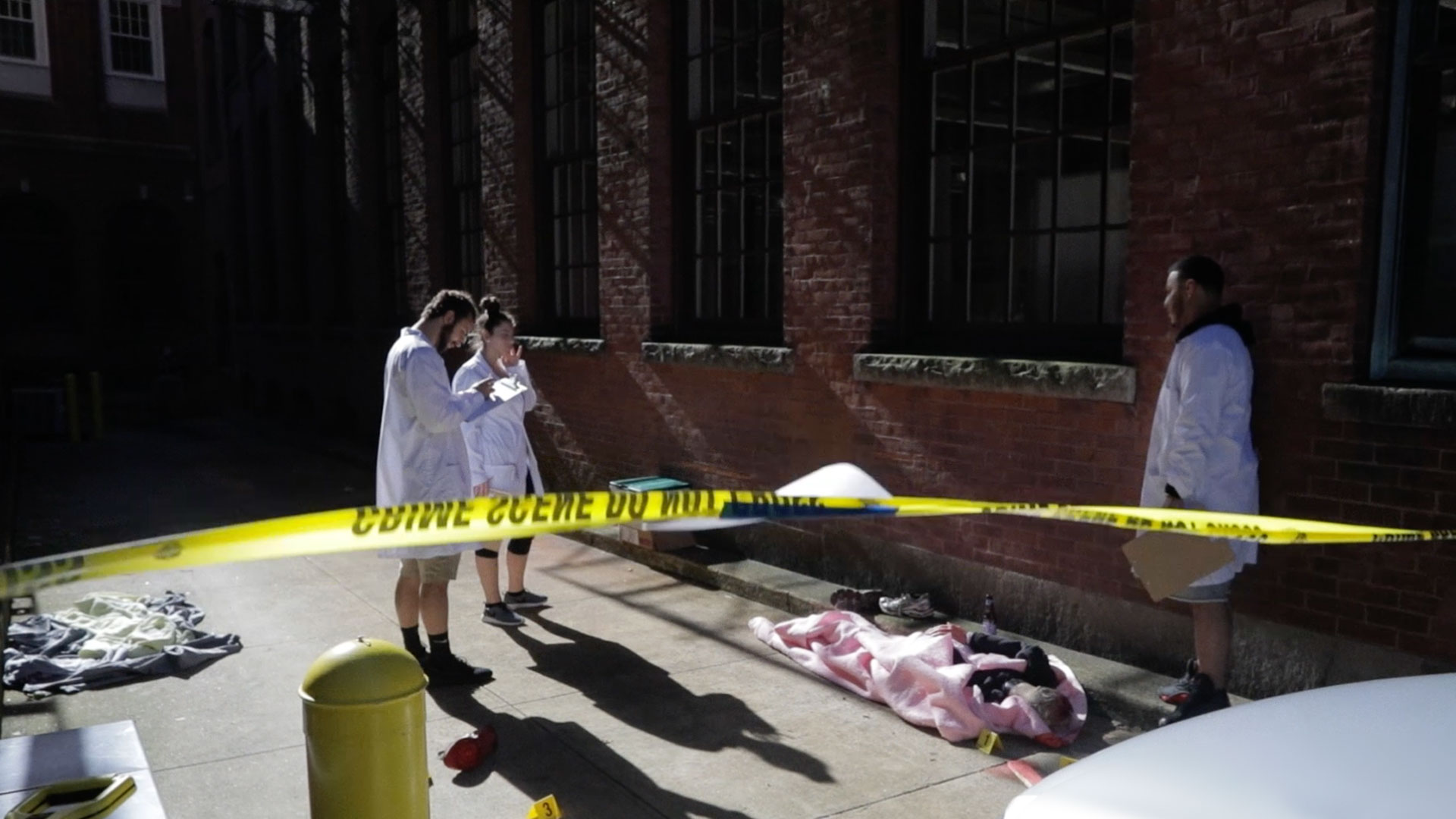 criminal justice crime scene lab