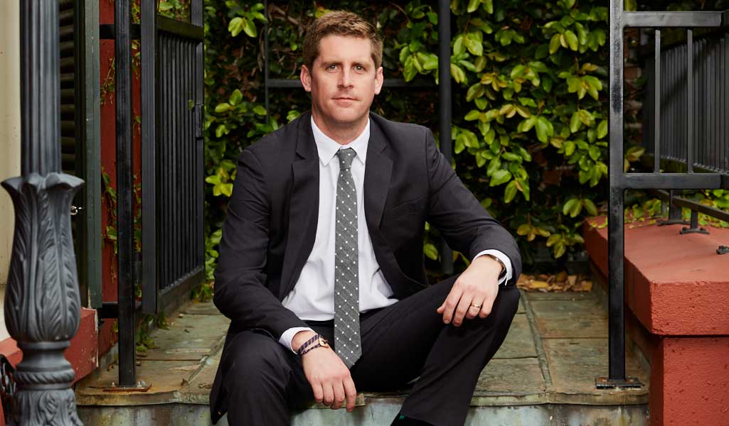 Geordie Brower '14 of Dickie Brennan & Co.