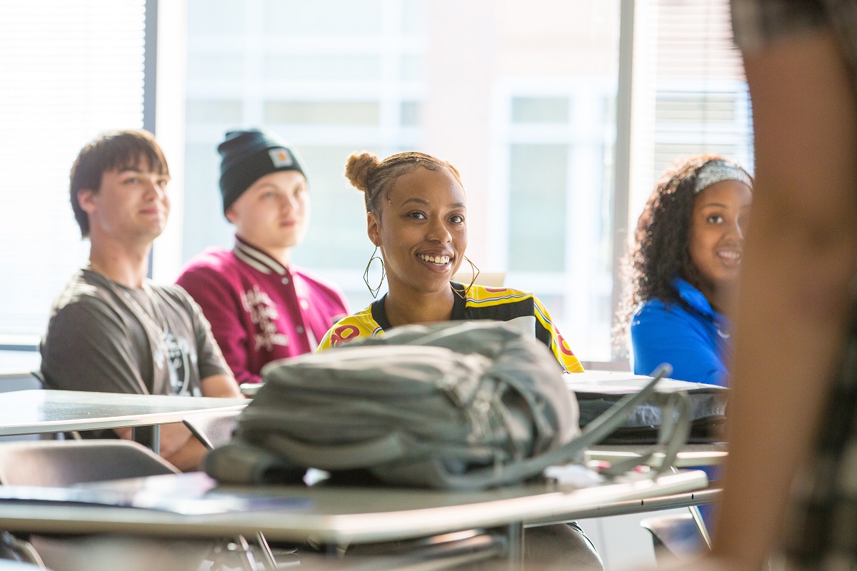 Students in classroom