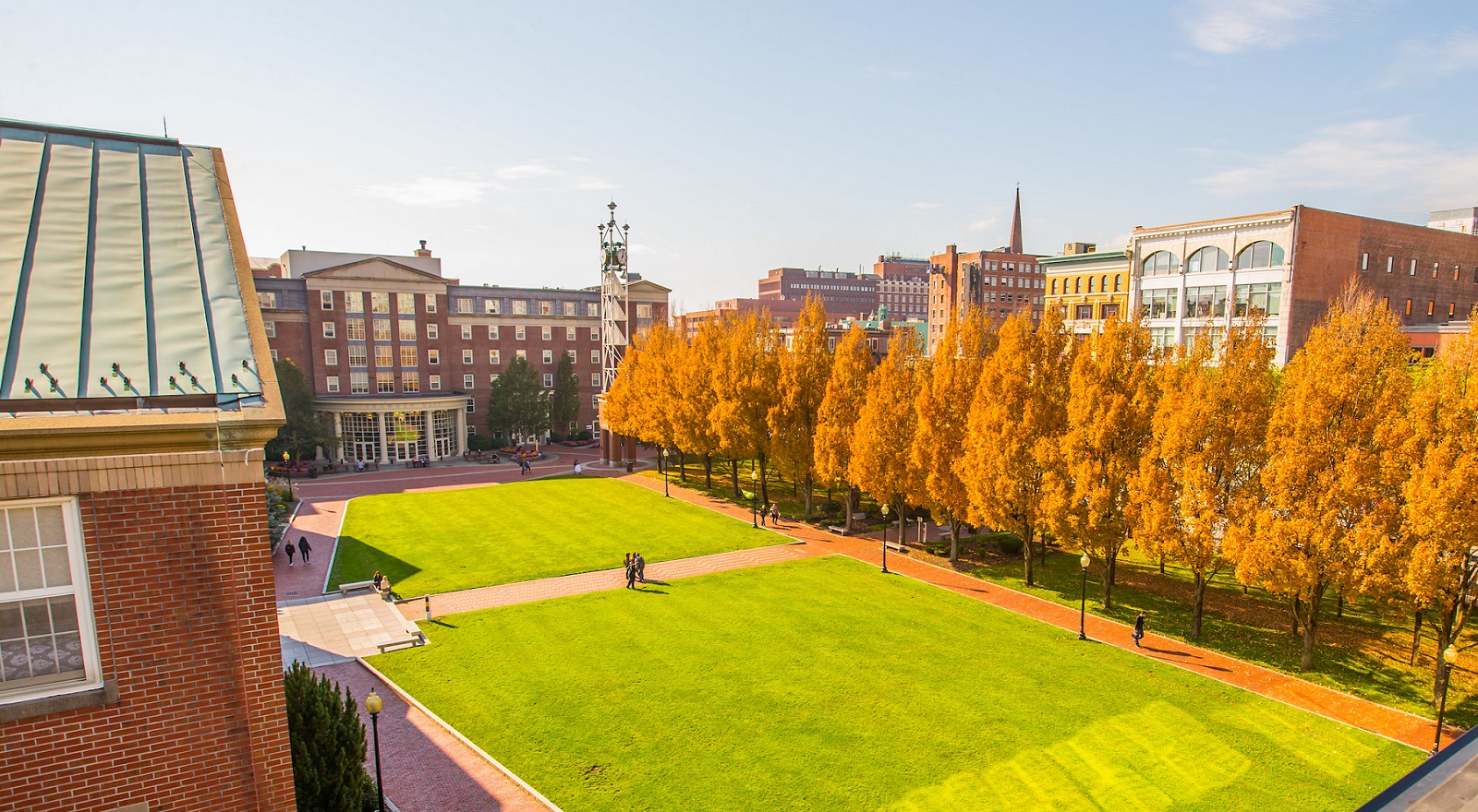 JWU Providence campus in the autumn