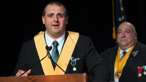 Chef Ray McCue at the 2015 American Culinary Federation Convention.