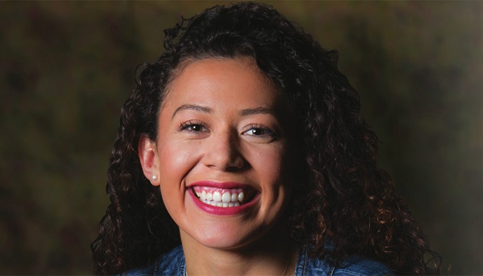 Elyzabeth Estrada '14 of the Miami-Dade County Office of Emergency Management
