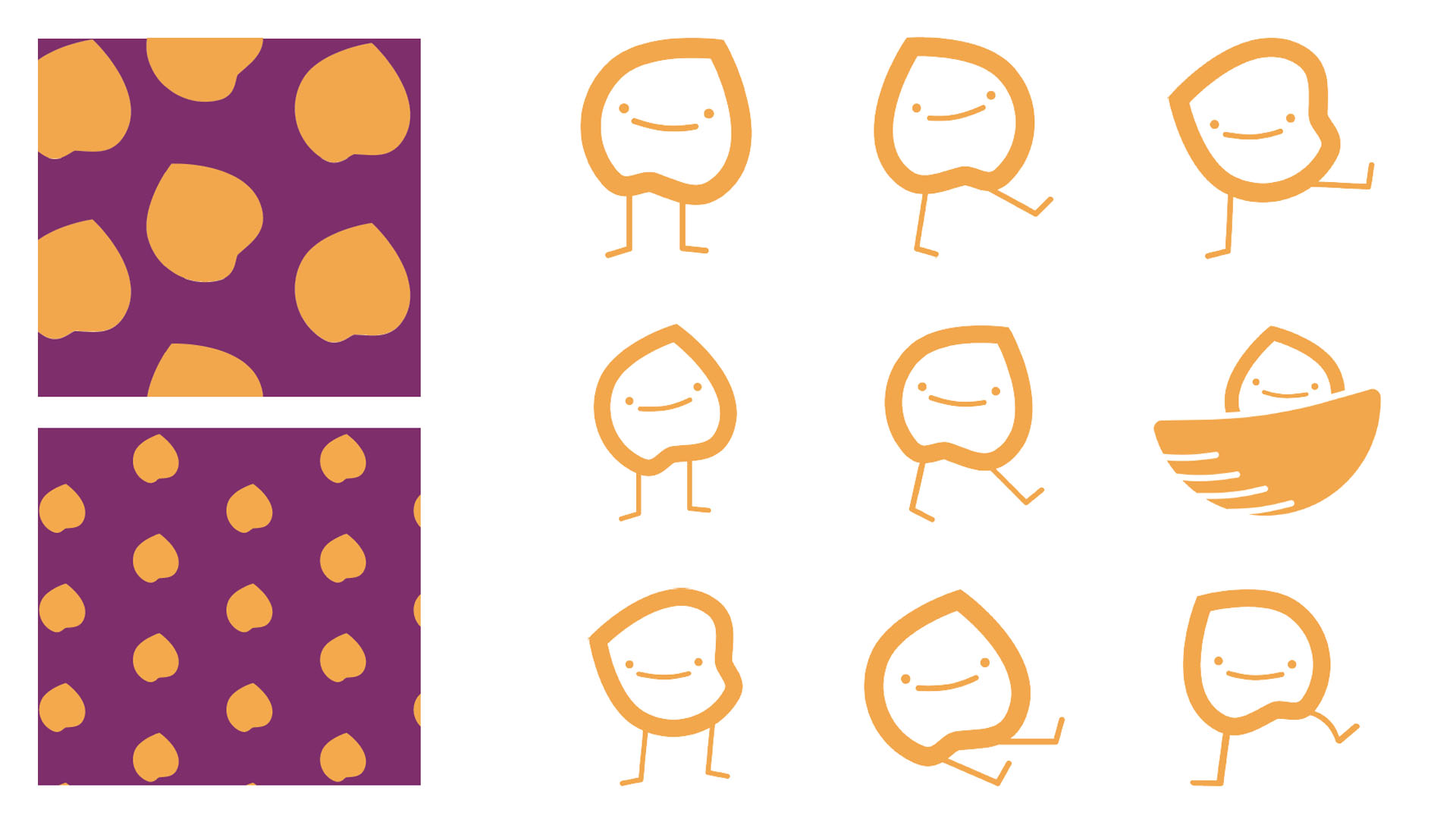 Graphic design work included the creation of the “chickpeeps,” which added added a fun element to the project.