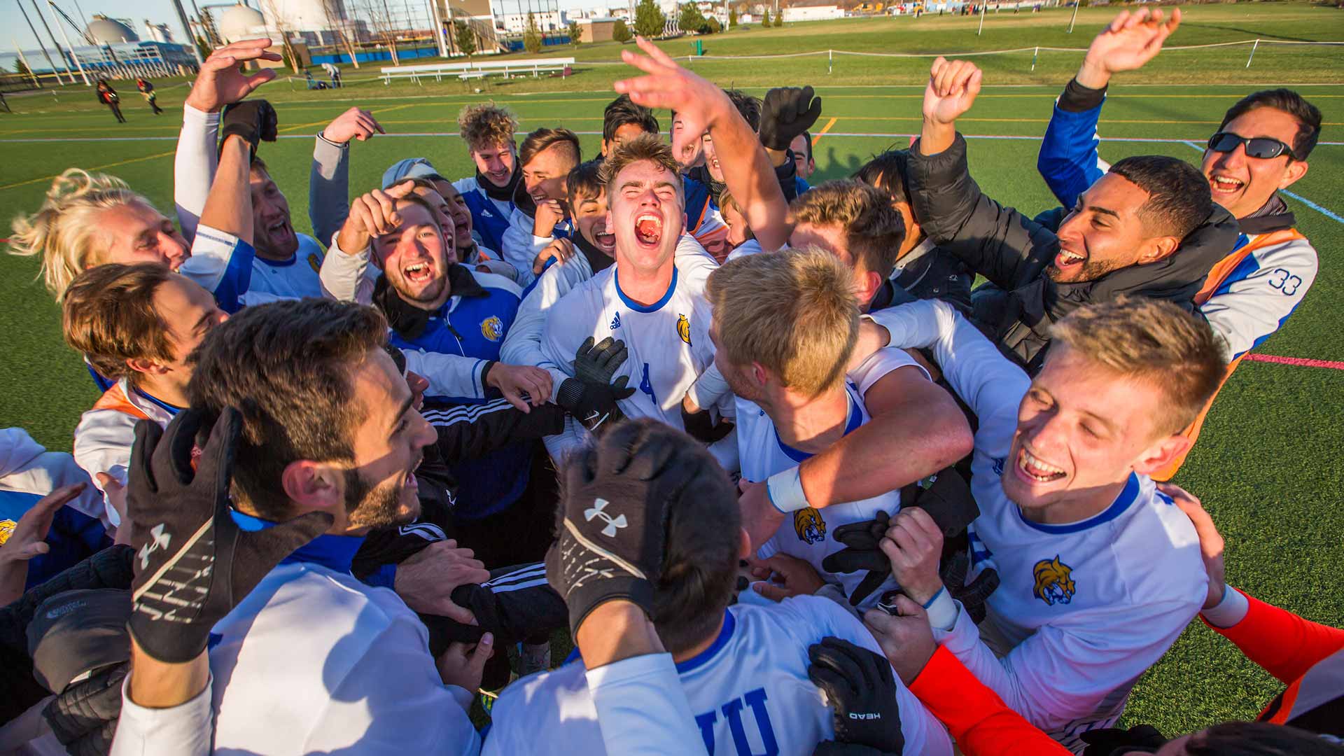The thrill of victory.