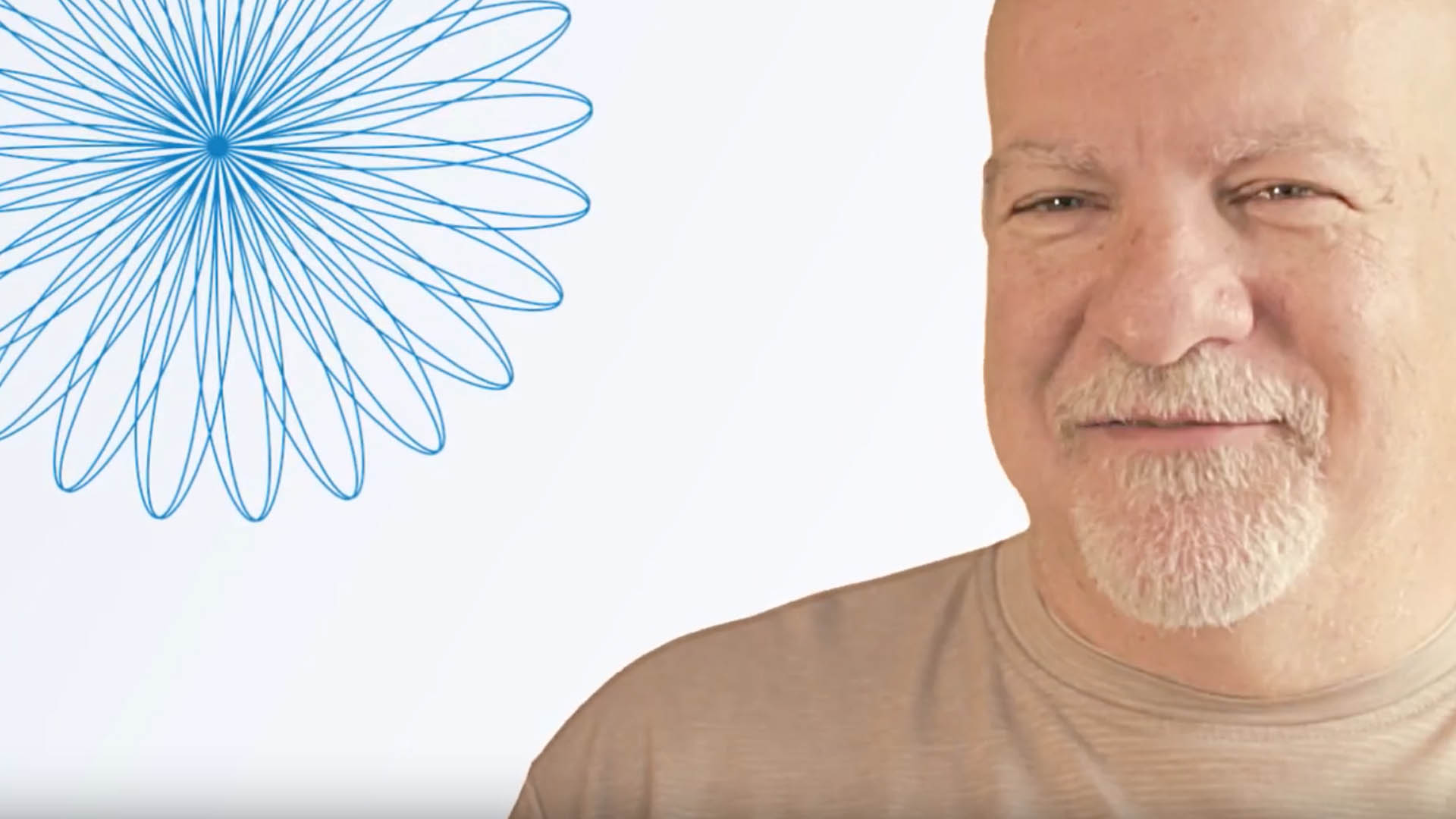 Professor Tom Calabrese, Ph.D., in one of his computer science videos. 