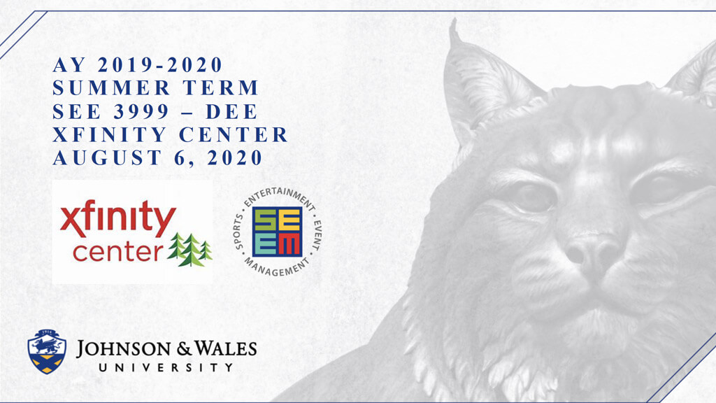 Sample page from the JWU students' XFinity Plan Infographic Xfinity Center