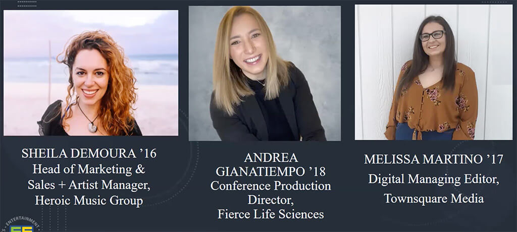 Photos of: Sheila DeMoura, Andrea Gianatiempo, Melissa Martino