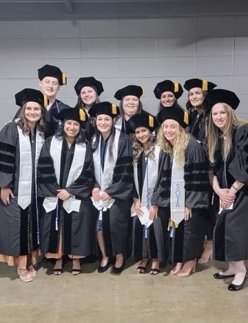 OTD class of 2022 together at commencement