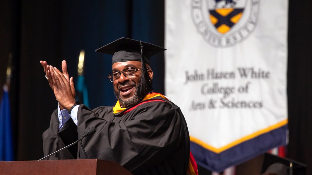 Lawrence Rock '96, alumni speaker