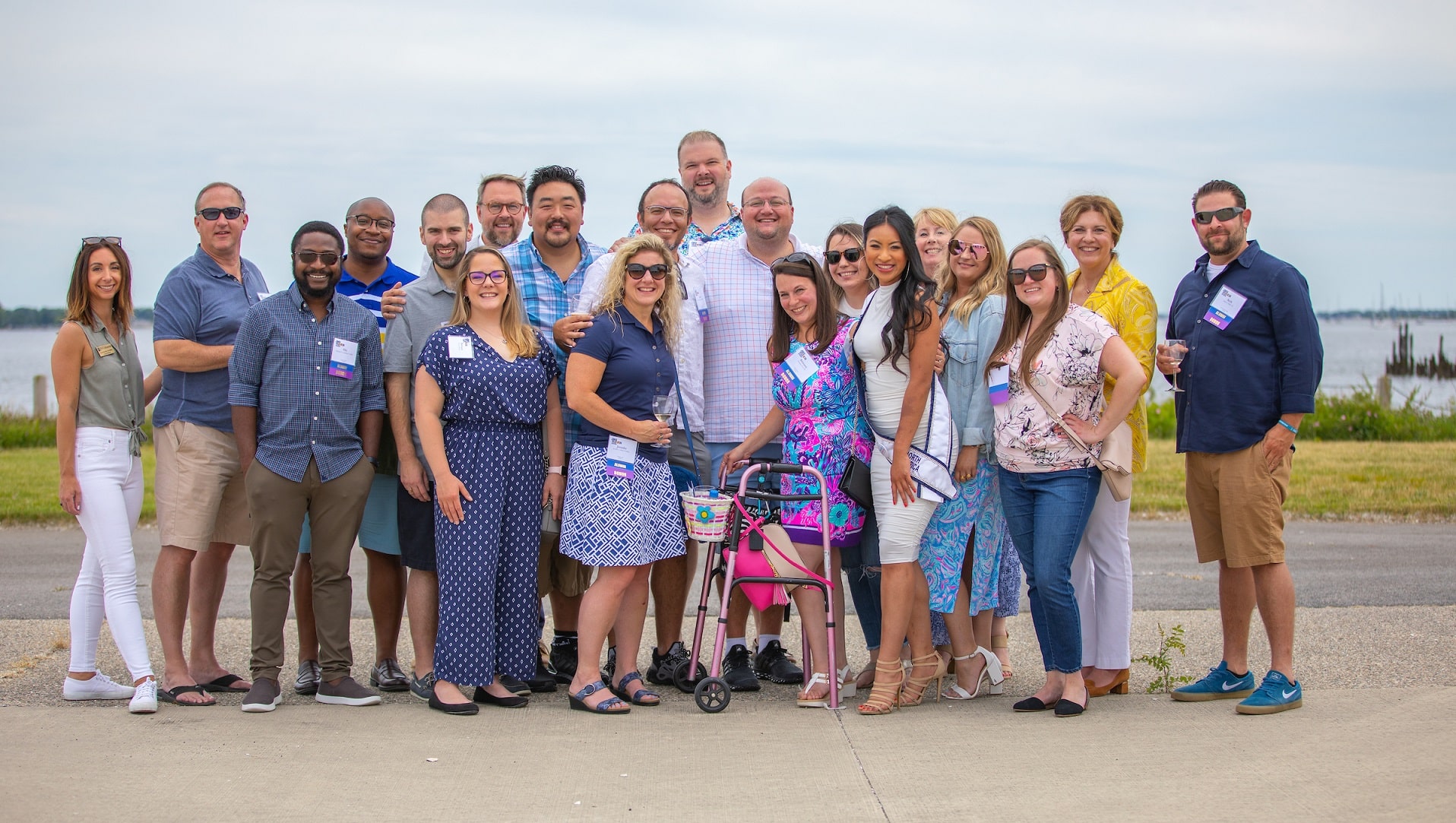 Group of alumni at Reunion 2022